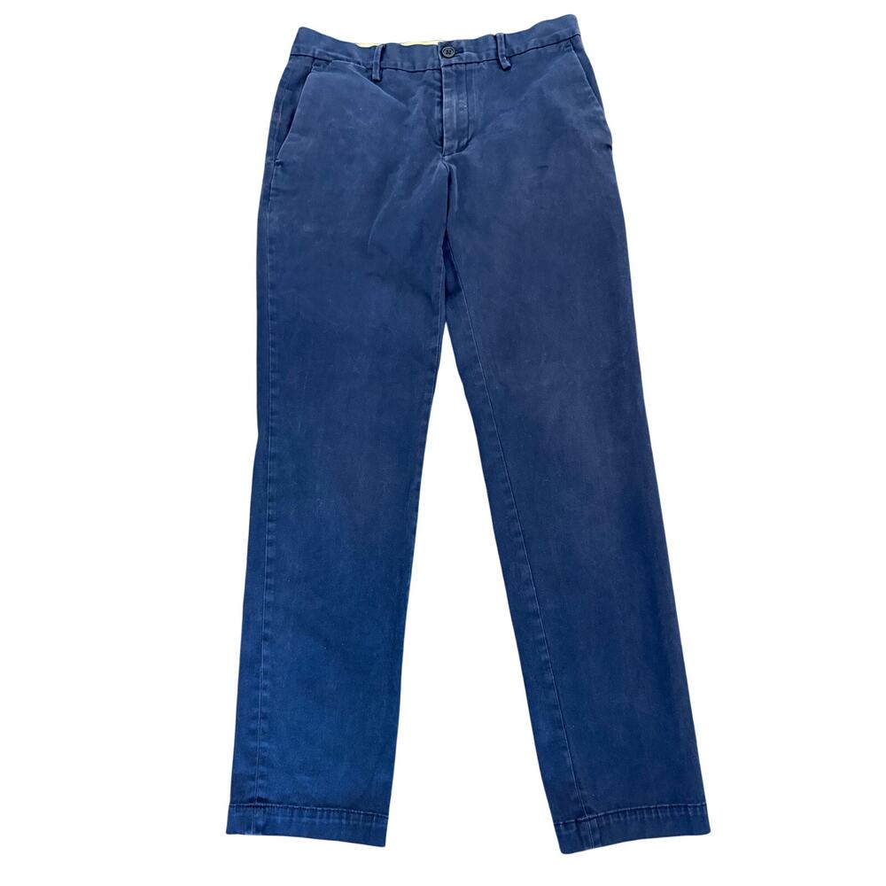 Banana Republic RMC Casual Cotton Chino Pants Navy Men  size 30 x 32